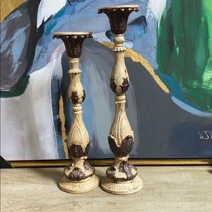 2pc Candle Holder